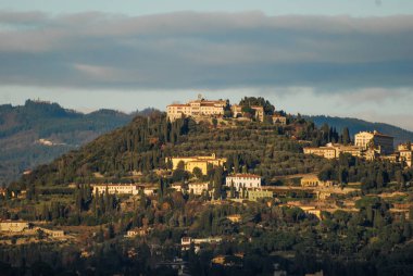 Floransa 'nın havadan görüntüsü 