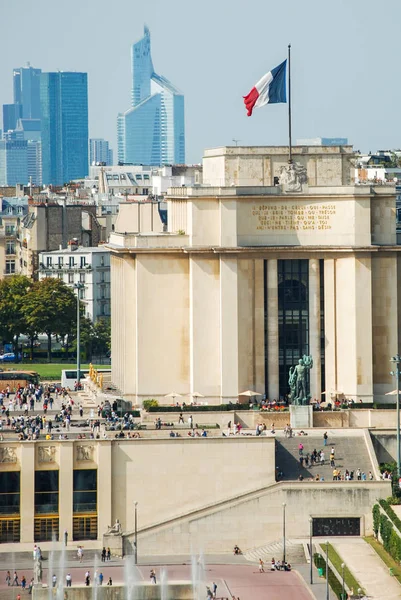 Párizs légi kilátása — Stock Fotó