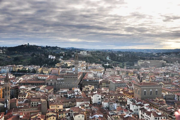 Floransa 'nın havadan görüntüsü 