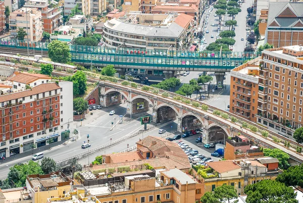 Roma vista aerea — Foto Stock