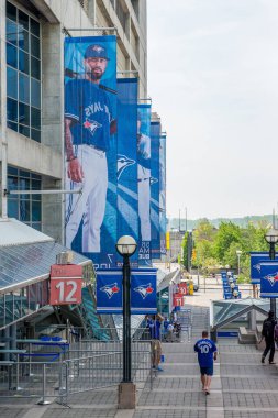 Toronto downtown binaları ve sokakları görüntüleme