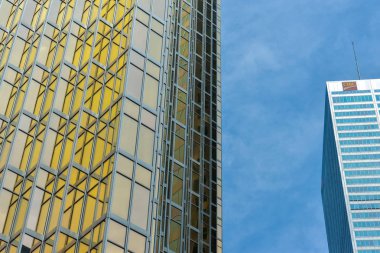 Toronto downtown binaları ve sokakları görüntüleme