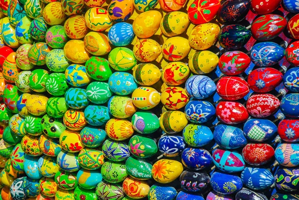 Vista en los huevos de Pascua — Foto de Stock