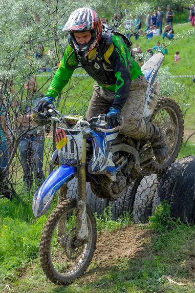 Motocross Enduro su pista — Foto Stock