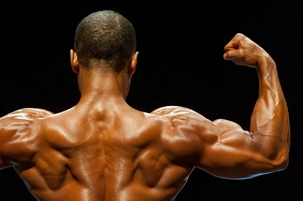 Deel van lichaam van bodybuilding atleet — Stockfoto