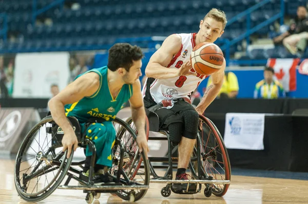 Campeonato Mundial de Baloncesto en Silla de Ruedas — Foto de Stock