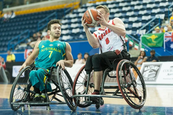 Campeonato Mundial de Baloncesto en Silla de Ruedas — Foto de Stock