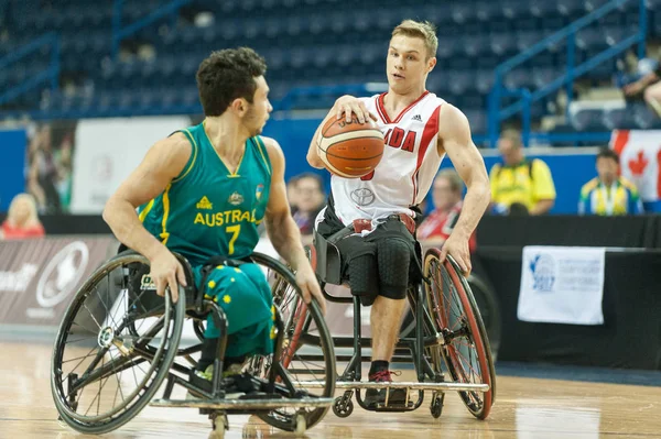 Campeonato Mundial de Baloncesto en Silla de Ruedas — Foto de Stock