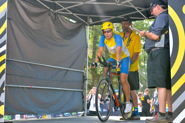 Toronto invictus cycling - hoher park — Stockfoto