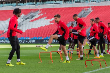 Kanada Futbol erkekler Milli takım eğitim oturumu 