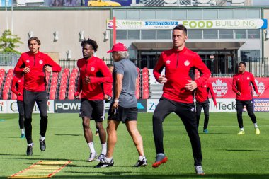 Kanada Futbol erkekler Milli takım eğitim oturumu 