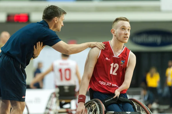 Final del Campeonato Mundial de Baloncesto en Silla de Ruedas — Foto de Stock