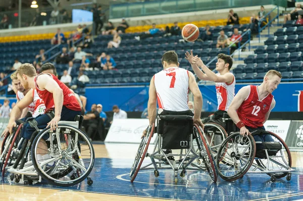 Final del Campeonato Mundial de Baloncesto en Silla de Ruedas — Foto de Stock