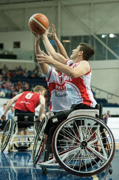 Final del Campeonato Mundial de Baloncesto en Silla de Ruedas — Foto de Stock