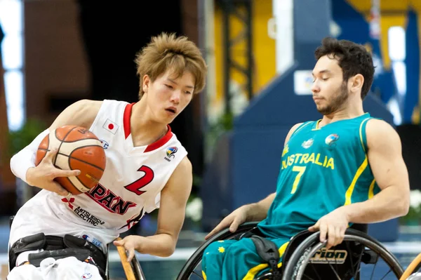 Campeonato Mundial de Baloncesto en Silla de Ruedas semifinal — Foto de Stock