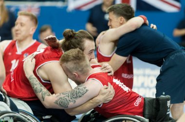 Dünya tekerlekli sandalye Basketbol Şampiyonası madalya töreni 