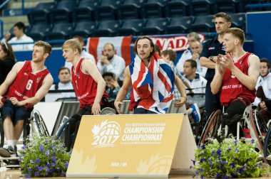 Dünya tekerlekli sandalye Basketbol Şampiyonası madalya töreni 