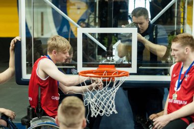Dünya tekerlekli sandalye Basketbol Şampiyonası madalya töreni 