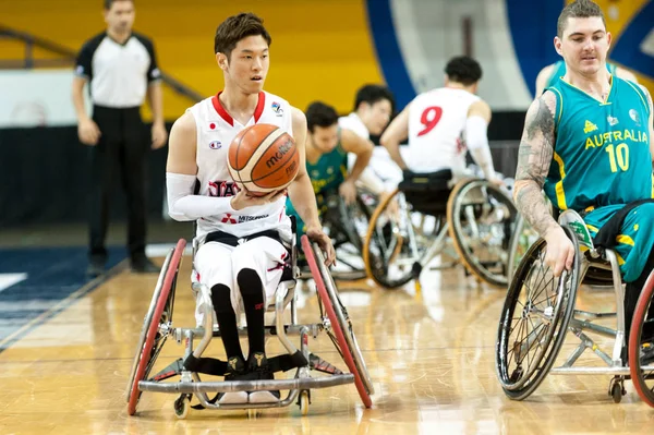 Campeonato Mundial de Baloncesto en Silla de Ruedas semifinal — Foto de Stock