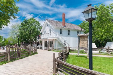 Siyah Creek öncü kasabası bina 