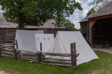 Siyah Creek öncü kasabası bina 