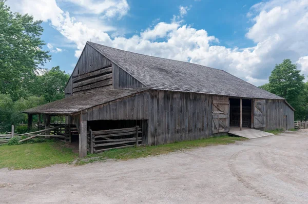 Svart Creek Pioneer Village byggnad — Stockfoto