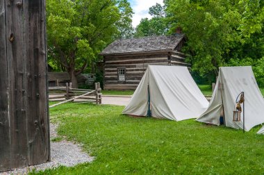 Siyah Creek öncü kasabası bina 