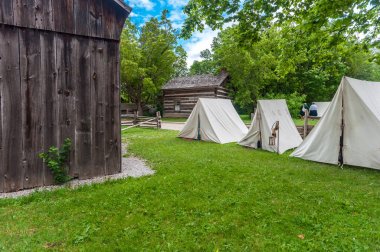 Siyah Creek öncü kasabası bina 