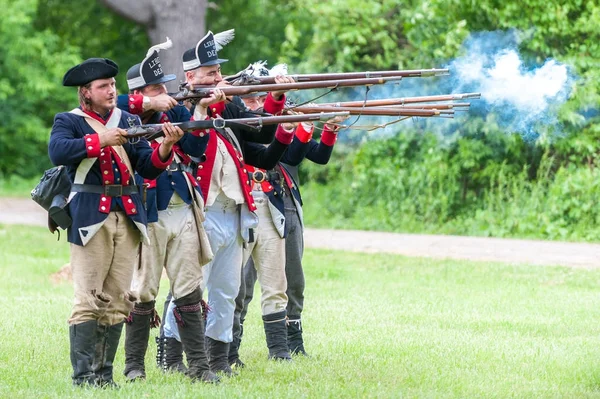 La batalla de Black Creek — Foto de Stock