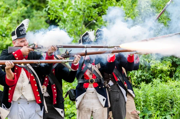 La batalla de Black Creek — Foto de Stock