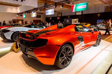 15 Şubat 2018. Toronto, Kanada: Araba sunum sırasında 2018 Kanada Uluslararası otomatik gösterme (Şubat 15-25) üzerinde Metro Toronto Kongre Merkezi