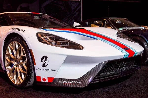 Fevereiro 2018 Toronto Canadá Apresentação Carro Durante 2018 Canadian International — Fotografia de Stock