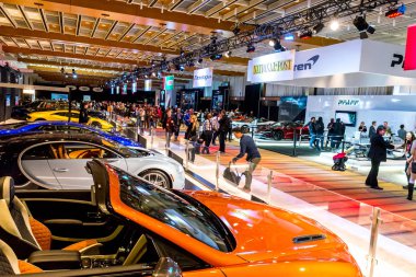 15 Şubat 2018. Toronto, Kanada: Araba sunum sırasında 2018 Kanada Uluslararası otomatik gösterme (Şubat 15-25) üzerinde Metro Toronto Kongre Merkezi