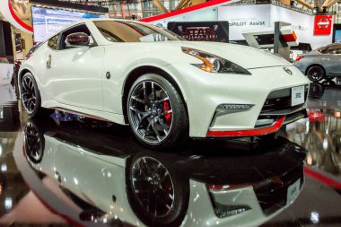 15 Şubat 2018. Toronto, Kanada: Araba sunum sırasında 2018 Kanada Uluslararası otomatik gösterme (Şubat 15-25) üzerinde Metro Toronto Kongre Merkezi