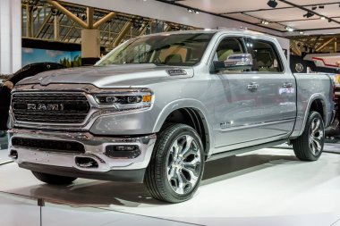 15 Şubat 2018. Toronto, Kanada: Ram araba sunum sırasında 2018 Kanada Uluslararası otomatik gösterme (Şubat 15-25) üzerinde Metro Toronto Kongre Merkezi