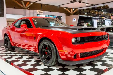 15 Şubat 2018. Toronto, Kanada: Araba sunum sırasında 2018 Kanada Uluslararası otomatik gösterme (Şubat 15-25) üzerinde Metro Toronto Kongre Merkezi