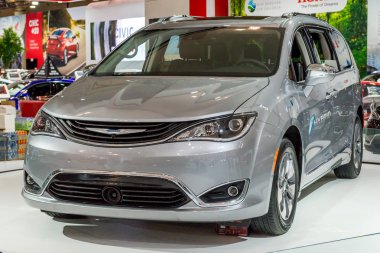 15 Şubat 2018. Toronto, Kanada: Araba sunum sırasında 2018 Kanada Uluslararası otomatik gösterme (Şubat 15-25) üzerinde Metro Toronto Kongre Merkezi