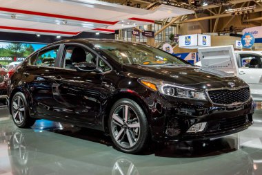 15 Şubat 2018. Toronto, Kanada: Araba sunum sırasında 2018 Kanada Uluslararası otomatik gösterme (Şubat 15-25) üzerinde Metro Toronto Kongre Merkezi