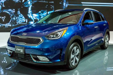 15 Şubat 2018. Toronto, Kanada: Araba sunum sırasında 2018 Kanada Uluslararası otomatik gösterme (Şubat 15-25) üzerinde Metro Toronto Kongre Merkezi