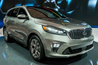 15 Şubat 2018. Toronto, Kanada: Araba sunum sırasında 2018 Kanada Uluslararası otomatik gösterme (Şubat 15-25) üzerinde Metro Toronto Kongre Merkezi