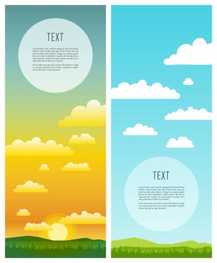 Gün ve akşam afiş