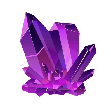 vektör kristal küme