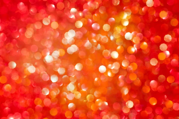 Abstract Defocused Background Red Golden Colored Spots — Stock Photo, Image