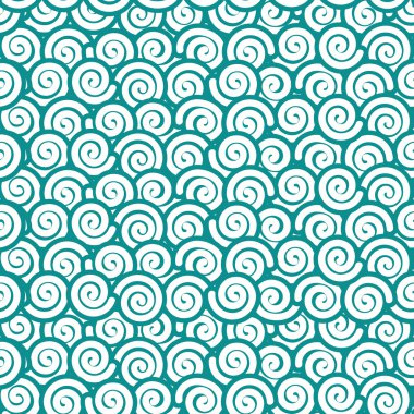 Japon seamless modeli çağdaş bir tarz. Mavi bac Helisel