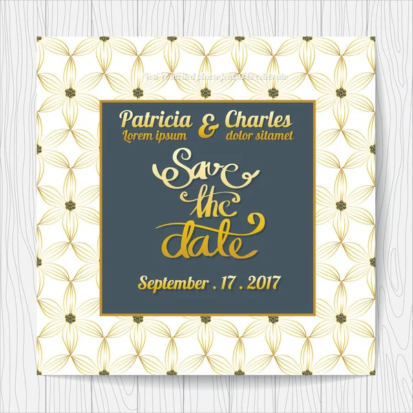 Düğün davetiye kartı şablonları lüks Tema