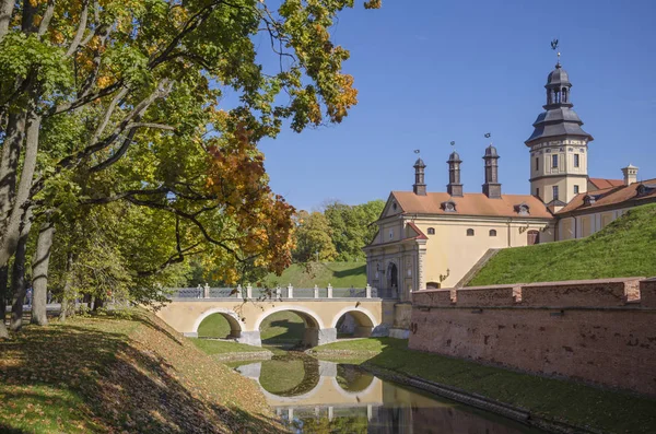 Belarús, Nesvizh: Castillo de Nesvizh — Foto de Stock