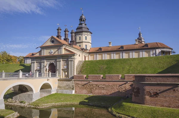 Belarús, Nesvizh: Castillo de Nesvizh — Foto de Stock