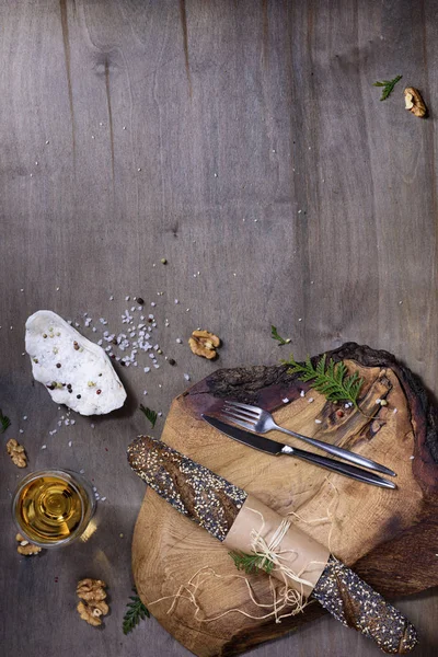 Bakning eller matlagning bakgrund. Ingredienser, kök objekt. — Stockfoto