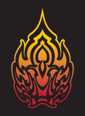 Art nouveau vintage öğesi