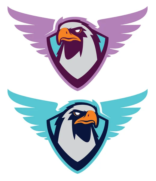 Αετός λογότυπο αθλητισμού — Διανυσματικό Αρχείο